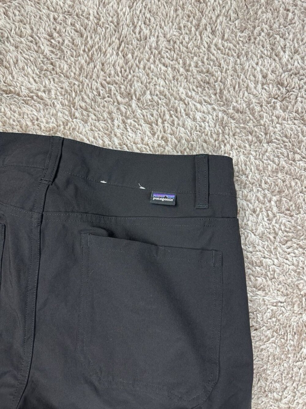 Patagonia Womens Size 6 Skyline Traveler Pants Black Hiking Ankle Zip STY55650 - Picture 14 of 16